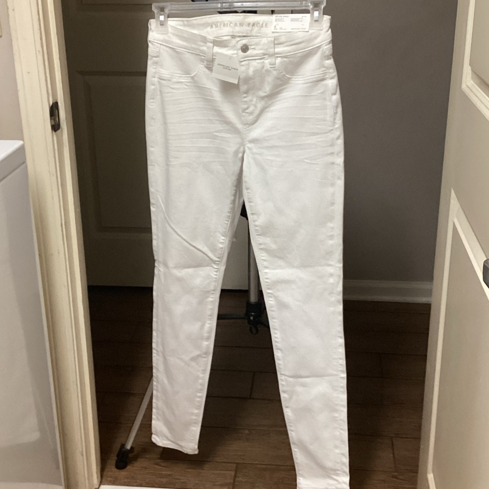 American Eagle Outfitters White Denim Jeans
